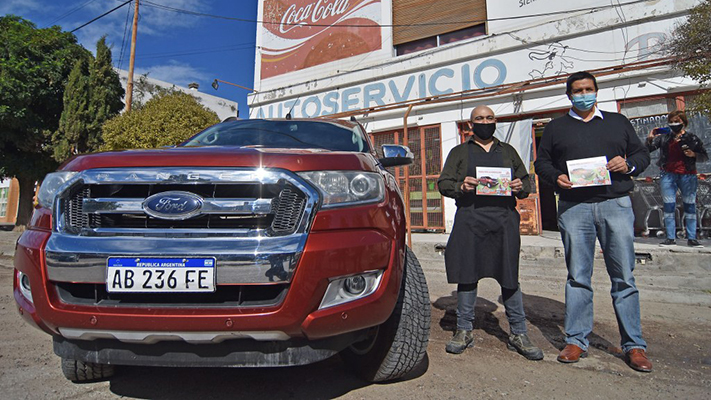 Sortean la camioneta donada por un vecino para comprar un avión hidrante