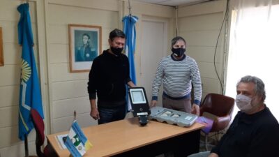 Puerto Pirámides incorpora luminarias led que reducen el consumo eléctrico