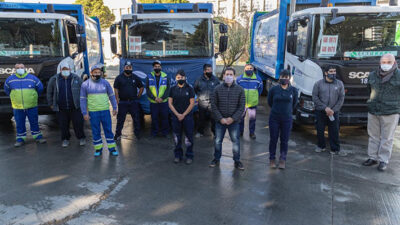 Comodoro incorporó modernas unidades para la recolección de residuos urbanos