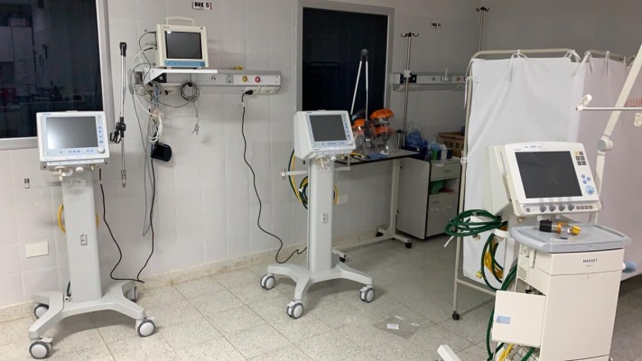 Comodoro incorporó tres camas de terapia intensiva al sistema sanitario