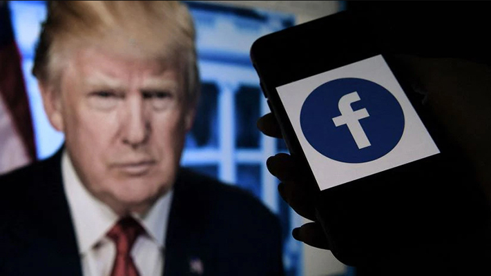 Mantendrán suspendida la cuenta de Facebook de Donald Trump