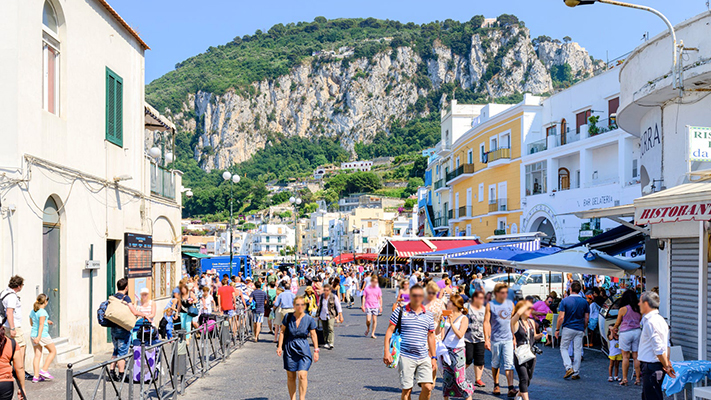 Capri es la nueva isla italiana libre de coronavirus