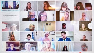 CAPECh, chubut, elecciones, Legislatura, Sesión virtual