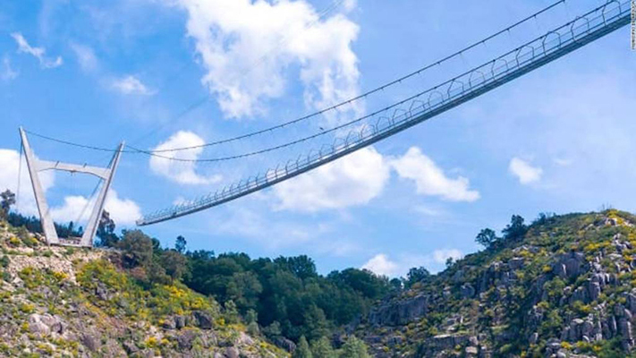 Portugal inauguró el puente colgante más largo del mundo