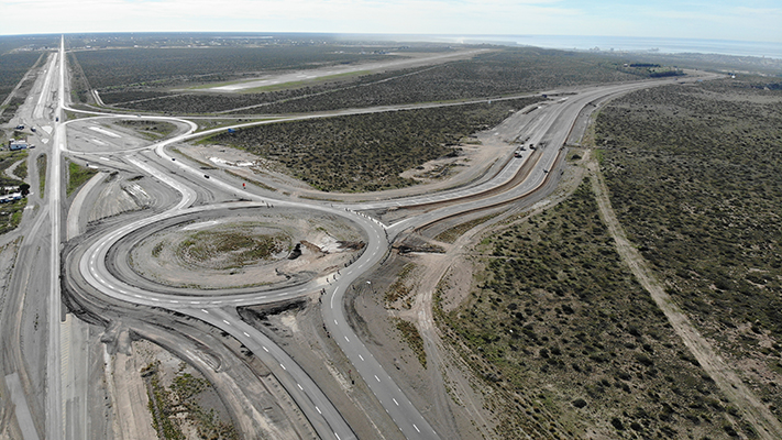 Este jueves se habilita el nuevo acceso sur a Puerto Madryn