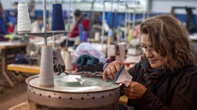 La actividad industrial creció en abril 55,9 por ciento
