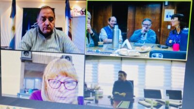 Adriana Casanova, Ana Amato, autoridades, Carlos Linares, chubut, Consejo partidario, Dante Bowen, Florencia Papaiani, Frente de Todos, Nancy González, Reunión PJ