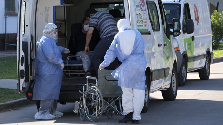 Argentina tuvo este lunes el segundo día más letal de la pandemia