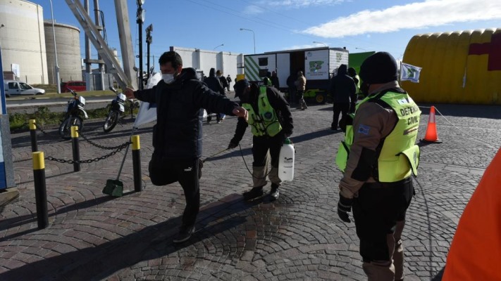 Vacunaron a más de 500 tripulantes de pesqueros en Puerto Madryn