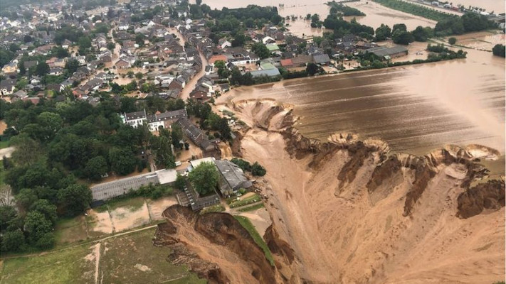 Hay más de 1.000 desaparecidos en Alemania y Bélgica por «históricas» inundaciones