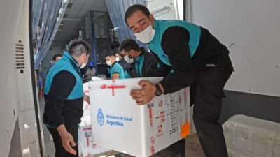 Llegan a Chubut 7.200 dosis del componente 1 de Sputnik V