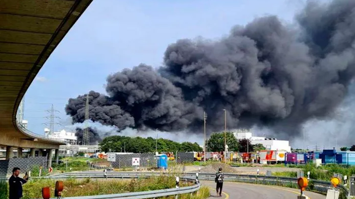 Alemania, en alerta por la explosión de una planta química