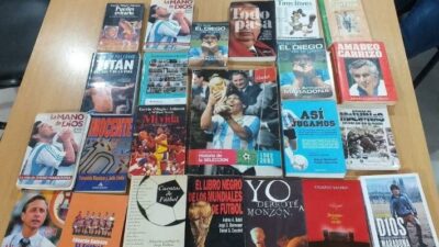 biblioteca, Madryn, Peña Maradona