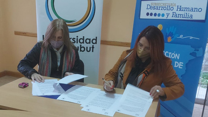 Estudiantes de la UdC tendrán prácticas en el Ministerio de Desarrollo Social de Chubut