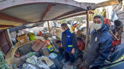acumulacion, acumulador, basura, denuncia, TRELEW, vecino