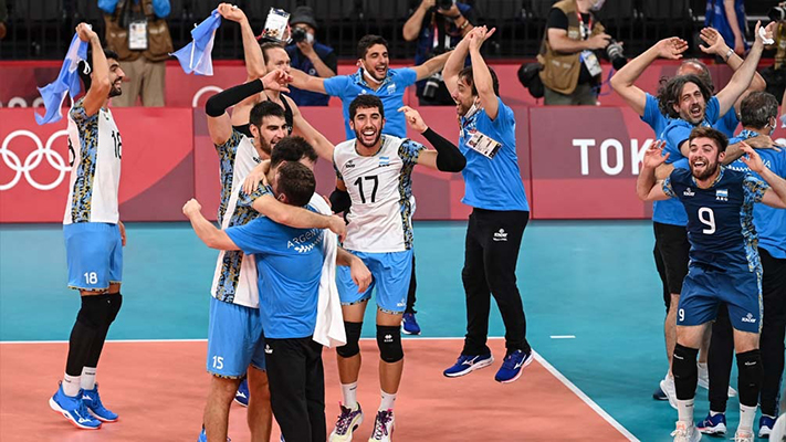 El vóley argentino es medalla de bronce en Tokio 2020
