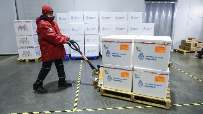 Nación envía a Chubut otras 9.600 dosis de Astrazeneca