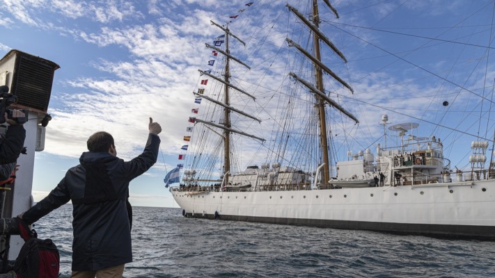 La Fragata Libertad visitará Puerto Madryn