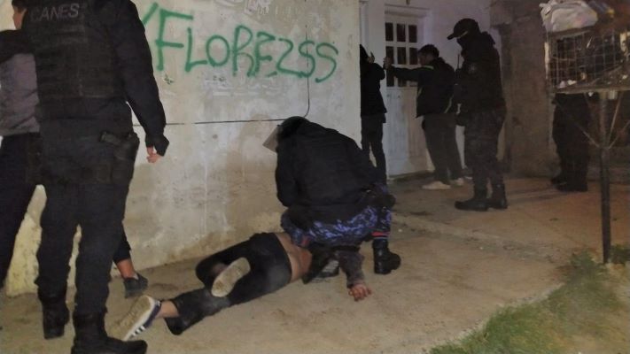Madryn: fiesta clandestina terminó con cadenazos hacia la policía