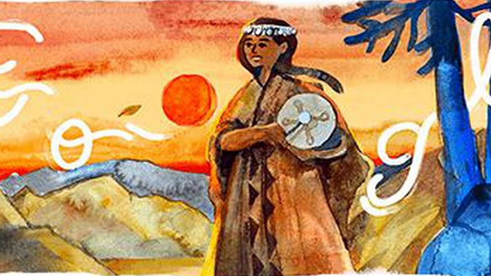 Google celebró el aniversario de Aimé Painé, la artista mapuche