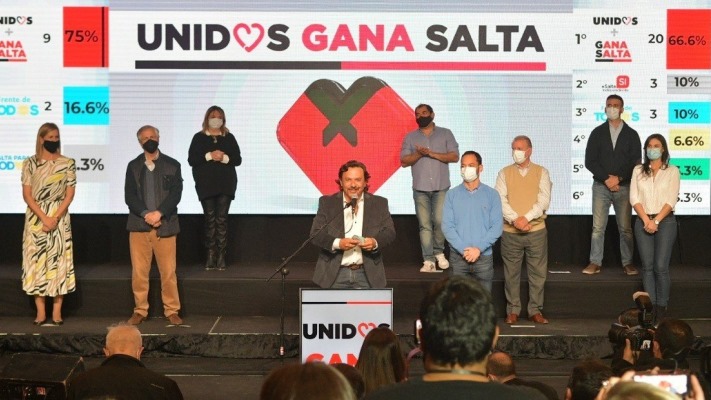 Elecciones en Salta: ganó la lista del gobernador Gustavo Sáenz