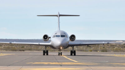 Aeropuerto El Tehuelche, LADE, Líneas Aéreas del Estado, vuelos puerto madryn