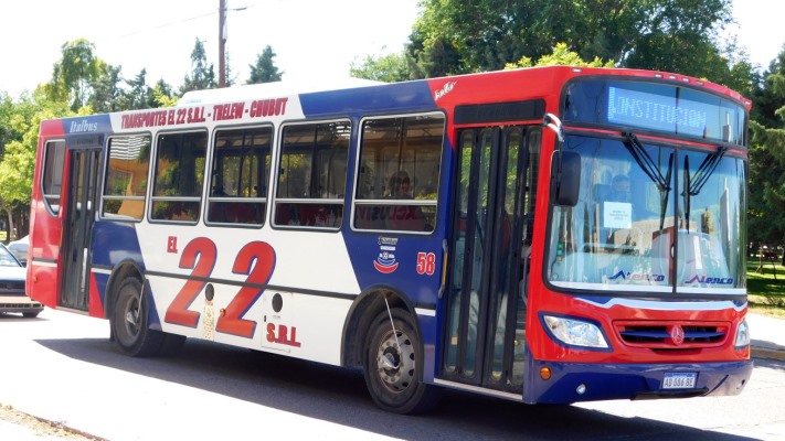 Paros intermitentes en el urbano de Trelew y el interurbano a Rawson