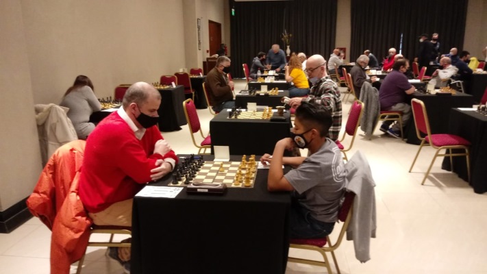 Representantes del Club Capablanca en un importante Torneo