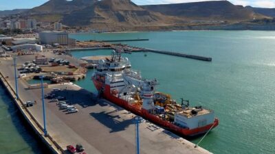 chubut, Comodoro Rivadavia, obra de dragado del Puerto, Obras Municipales