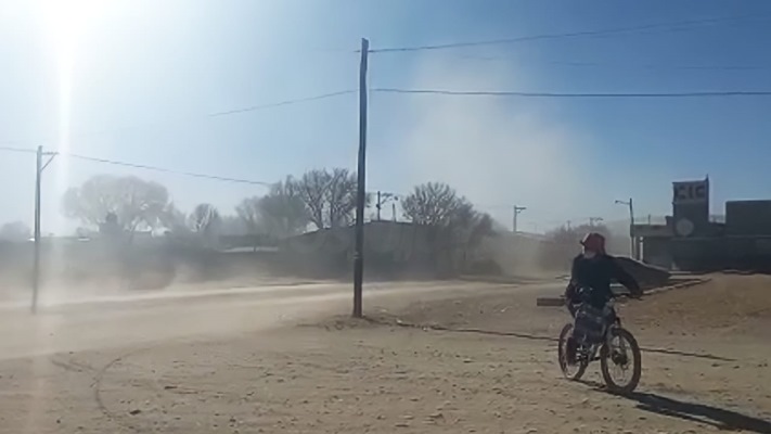 Chubut en alerta amarillo por fuertes vientos