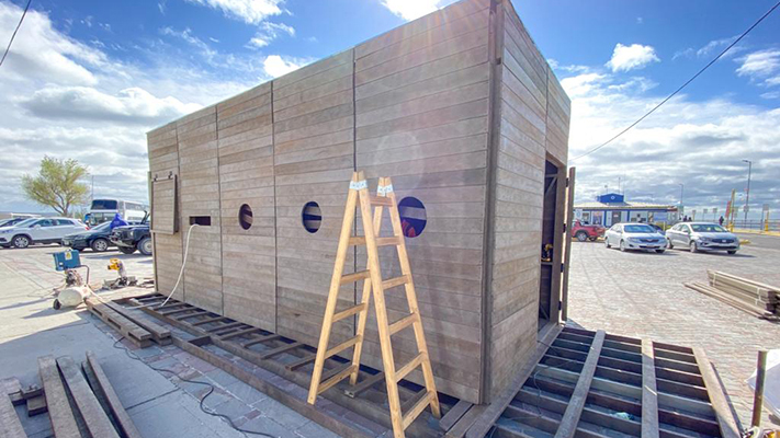 Comenzaron a construir un Ecopunto en Puerto Madryn