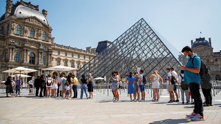 Francia puso en la Lista Verde a los turistas de Argentina