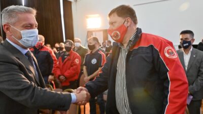 bomberos, chubut, deuda, Federación Chubutense de Bomberos Voluntarios, Mariano Arcioni, subsidios pendientes