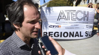 ATECH, atech lista lila, Daniel Murphy, educación chubut, Santiago Goodman
