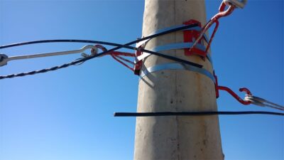Atentaron contra el tendido de fibra óptica de Red Uno