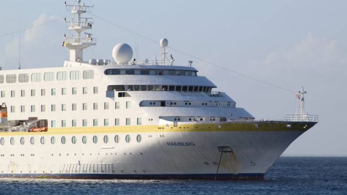 El crucero proveniente de África ya está rumbo a Puerto Madryn