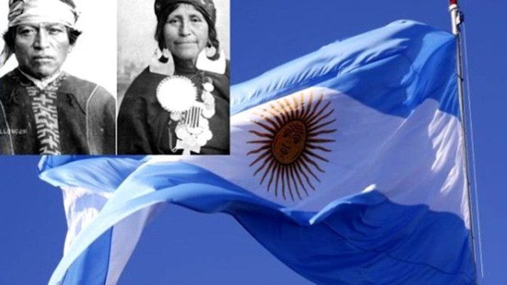 Tehuelches y mapuches juraron fidelidad a la bandera argentina