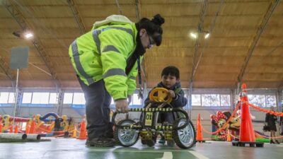 Comodoro: este sábado se inaugurará la pista de educación vial infantil en la plaza San Martín