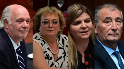 Camila Banfi, daniel baez, Legislatura de Chubut, pliegos, Ricardo Napolitani, Silvia Bustos, Superior Tribunal de Justicia