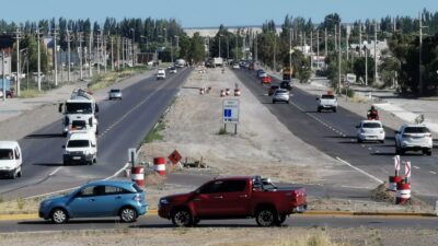 avenida Eva Perón, multitrocha, obra, TRELEW, Vialidad Nacional