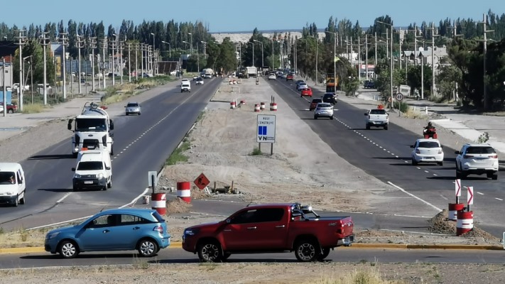 Habilitaron la multitrocha de la Avenida Eva Perón de Trelew