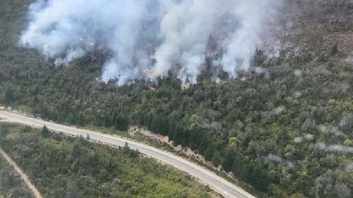 Habilitaron circulación por la ruta 40 entre Bariloche y El Bolsón