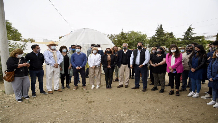 La Casa del Niño de Comodoro inauguró un invernadero y una huerta