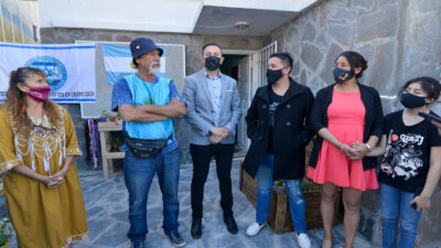 Inauguran una casa de producción del Hogar Job en Trelew