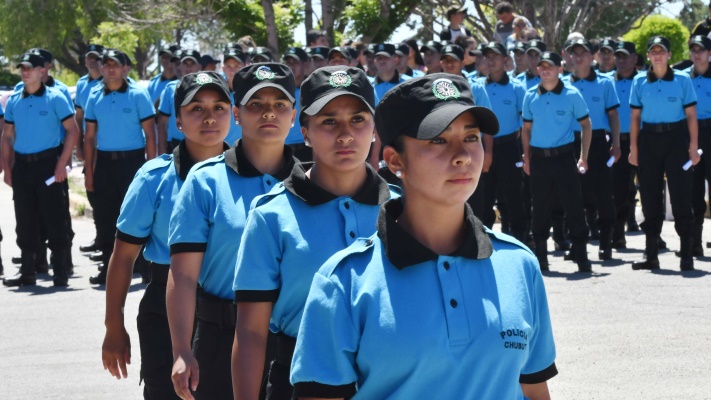 Se suman 157 nuevos efectivos a la Policía del Chubut