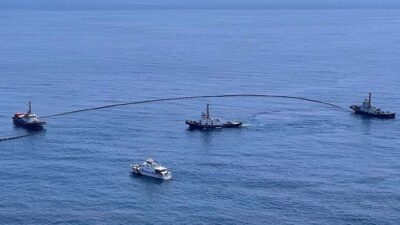 Otro derrame de petróleo