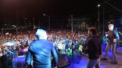 Multitudinario regreso de los recitales en la costa madrynense