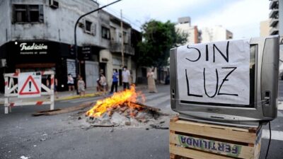 cortes de luz, EDESUR, ENRE