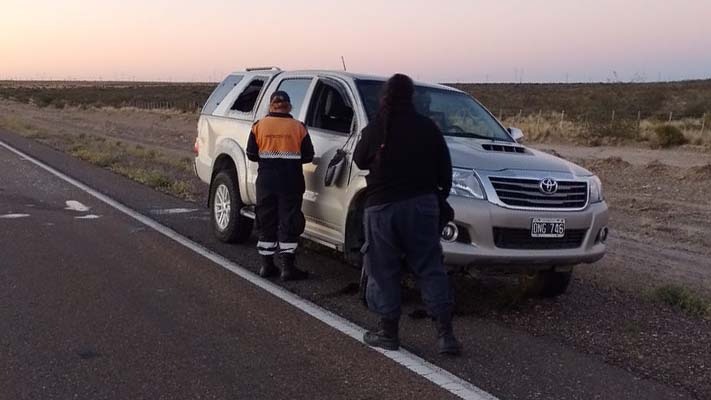 Una mujer herida en un vuelco sobre la Ruta 3