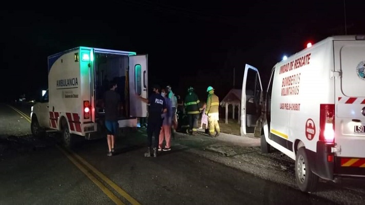 Un joven falleció tras accidentarse en la ruta 40